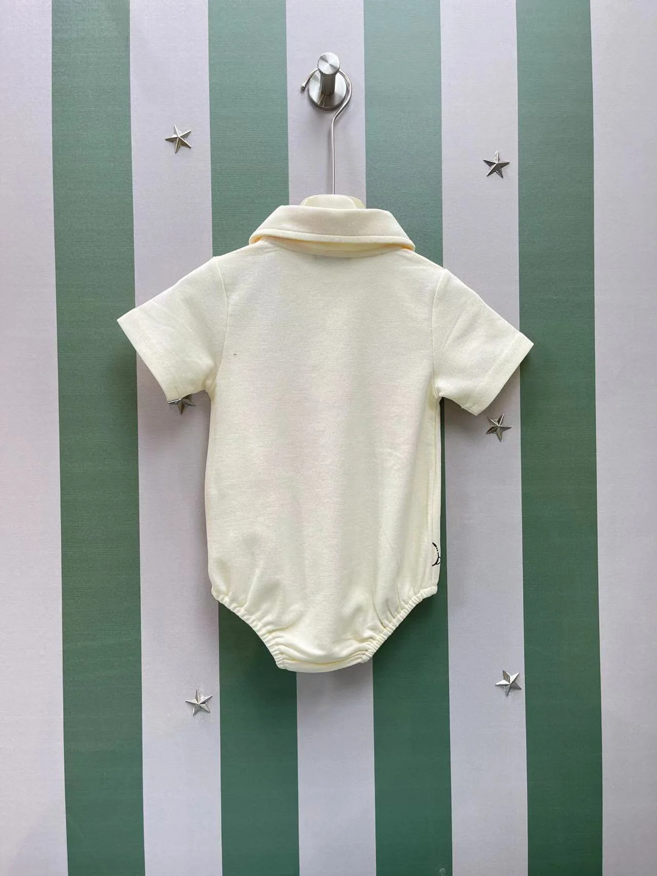 2024 Summer Fashion High Quality jumpsuit with printed flip collar button baby outdoor clothing size 66 73 80 90
2024 Summer Fashion High Quality jumpsuit with printed flip collar button baby outdoor clothing size 66 73 80 90