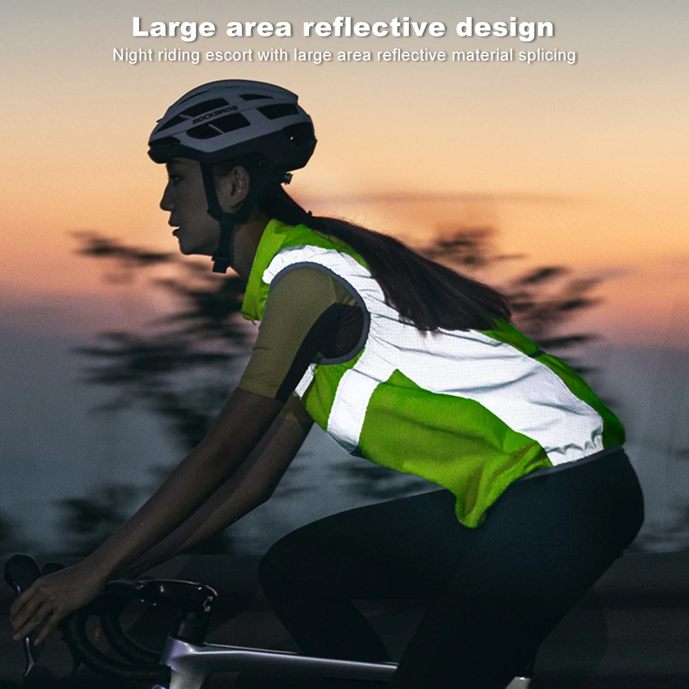 High Visibility Reflective Vest Night Work Clothes Motorcycle Cycling Sports Outdoor Reflective Safety Clothing Security Jacket
High Visibility Reflective Vest Night Work Clothes Motorcycle Cycling Sports Outdoor Reflective Safety Clothing Security Jacket