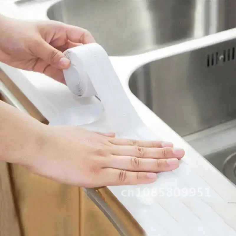 Kitchen Tape Self Adhesive Multifunction Ceramic Waterproof Anti-moisture PVC Sticker Bathroom Wall Corner Line Sink Stickers
Kitchen Tape Self Adhesive Multifunction Ceramic Waterproof Anti-moisture PVC Sticker Bathroom Wall Corner Line Sink Stickers
