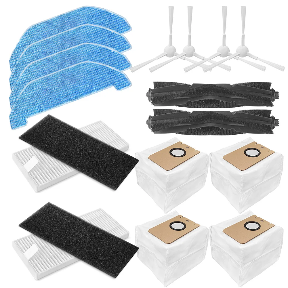 Roller Brush Filters Sponge Mop Cloths Dust Bags Side Brushe Kit For Neabot NoMo Q11 Vacuum Cleaner Filter Dust Corners Cleaning
Roller Brush Filters Sponge Mop Cloths Dust Bags Side Brushe Kit For Neabot NoMo Q11 Vacuum Cleaner Filter Dust Corners Cleaning