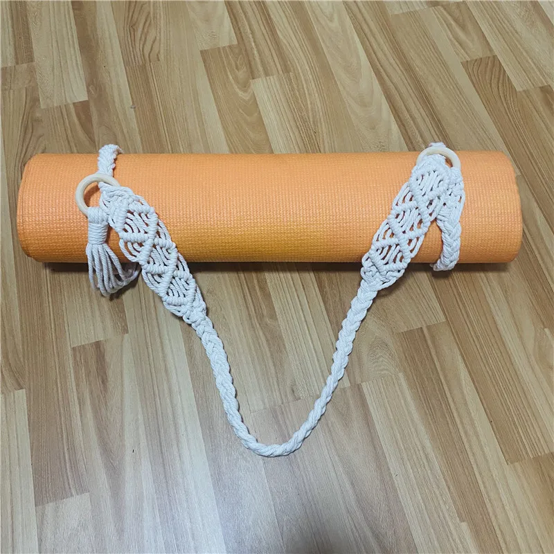 Easy portable yoga mat woven rope hand-woven popular yoga mat accessories yoga storage Yoga Belts
Easy portable yoga mat woven rope hand-woven popular yoga mat accessories yoga storage Yoga Belts