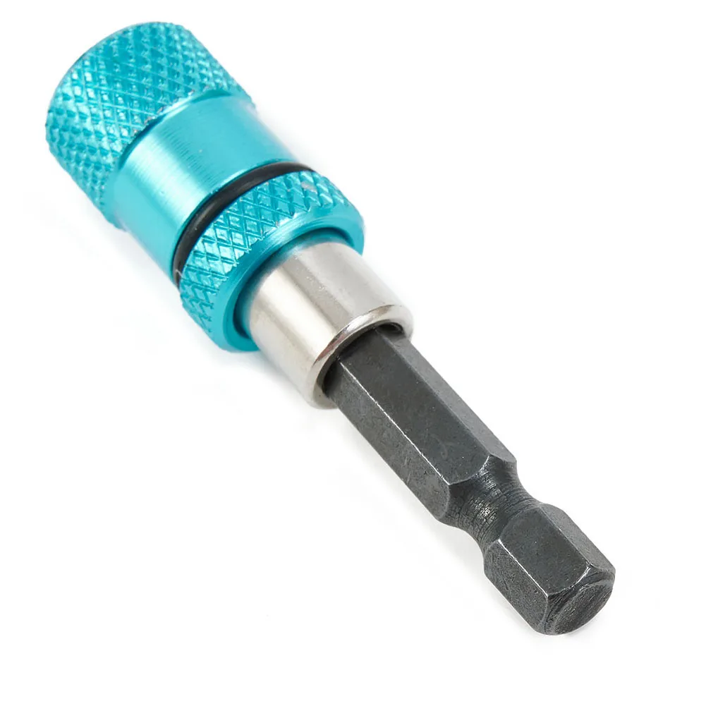 Bit Magnetic Drywall Drill Hex Shank Holder Blue 1 pc Tool Adapter Release Extension Socket Screwdriver Useful
Bit Magnetic Drywall Drill Hex Shank Holder Blue 1 pc Tool Adapter Release Extension Socket Screwdriver Useful