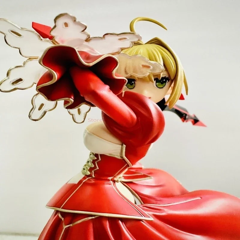 

Original Anime Fate/stay Night Saber Model Dolls Figurine Ubw Unlimited Blade Works Nero Claudius Pvc Action Figurien Decor Coll
