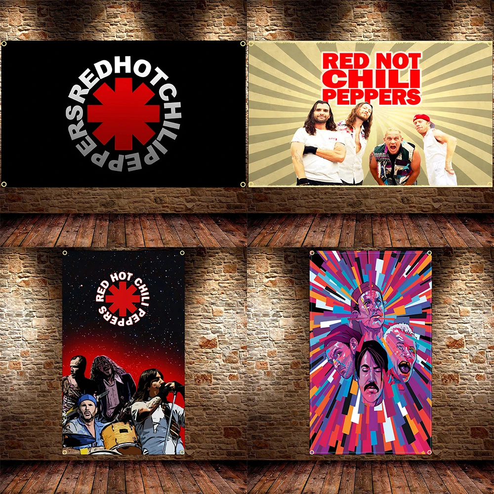 90X150CM 3X5Ft Red Hot Chilis Peppers Band Flag Polyester Printing Rock Band Banner For Decor Tapestry
90X150CM 3X5Ft Red Hot Chilis Peppers Band Flag Polyester Printing Rock Band Banner For Decor Tapestry