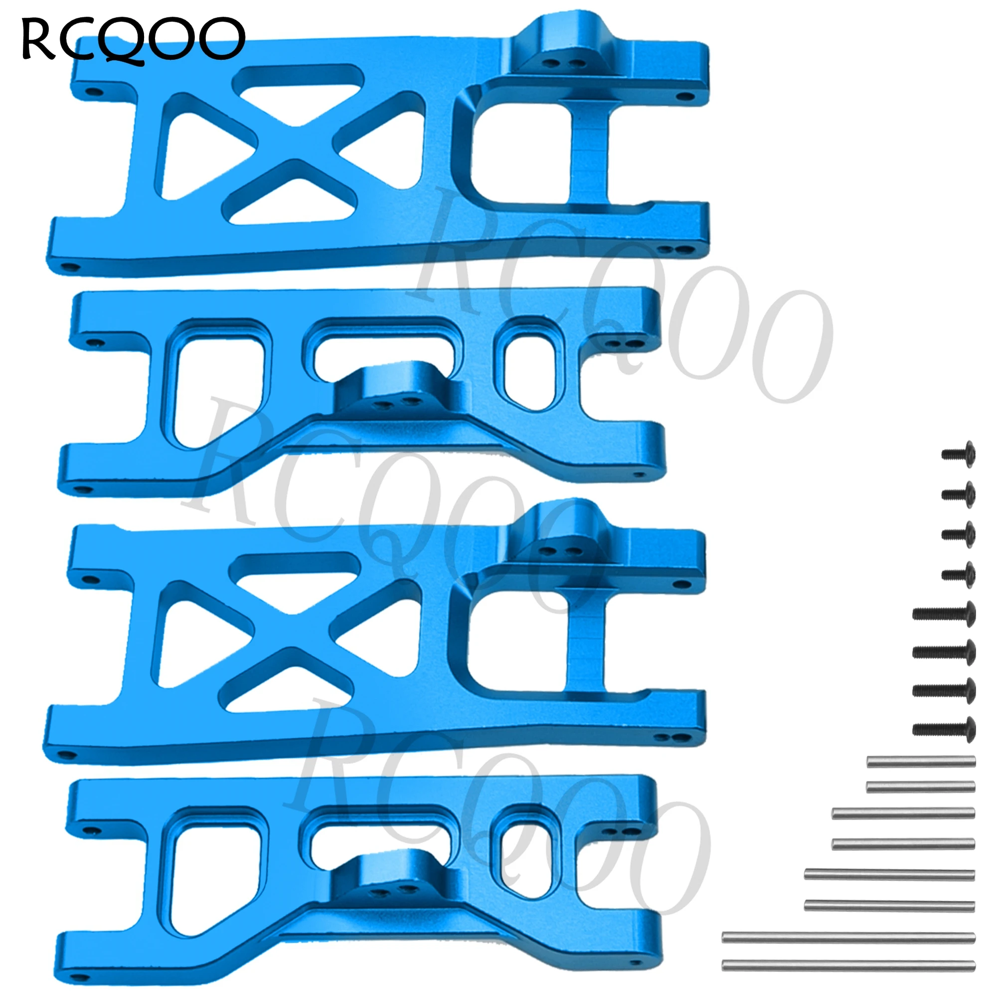 Metal Front & Rear Suspension Arms A-Arms Set Replacement of ECX1018 ECX1019 for ECX 1/10 2WD Ruckus Axe Brutus Circuit
Metal Front & Rear Suspension Arms A-Arms Set Replacement of ECX1018 ECX1019 for ECX 1/10 2WD Ruckus Axe Brutus Circuit