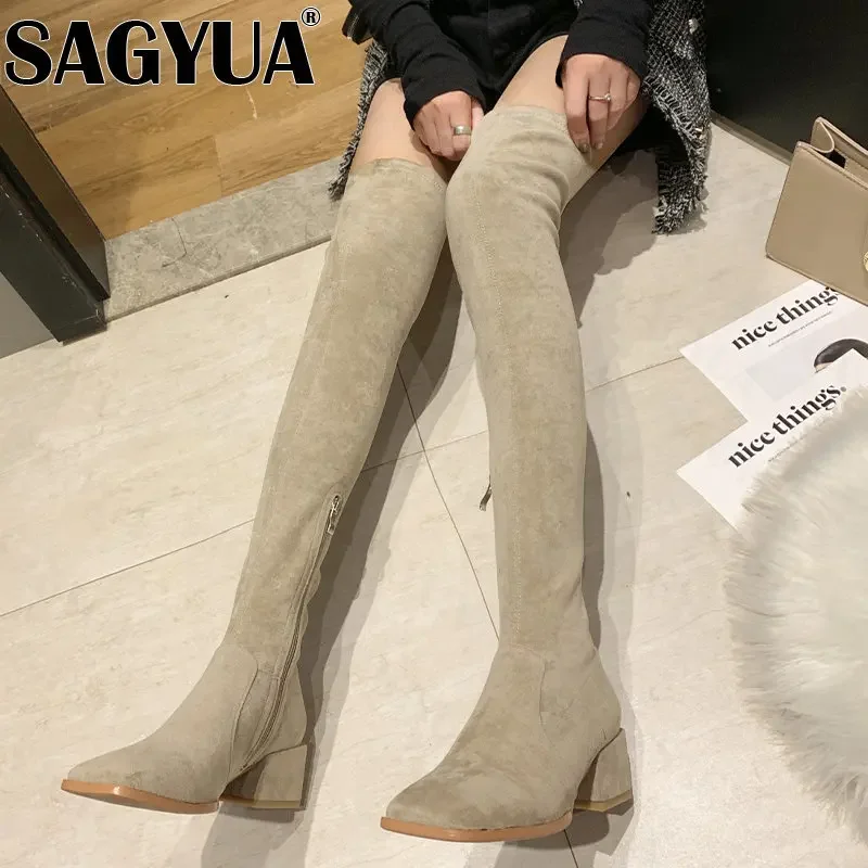 New Winter Goth Over Knee Platform Fashion Women Shoes Long Boots Gladiator Mid Heels Chunky Knight Boots Mujer Zapatos 2022
New Winter Goth Over Knee Platform Fashion Women Shoes Long Boots Gladiator Mid Heels Chunky Knight Boots Mujer Zapatos 2022