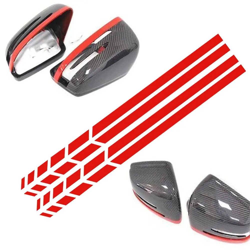 Black/White/Red/Blue DIY Accessories Rearview Side Mirror Sticker Stripe Emblem Vinyl Car Decal For Benz Mercedes
Black/White/Red/Blue DIY Accessories Rearview Side Mirror Sticker Stripe Emblem Vinyl Car Decal For Benz Mercedes