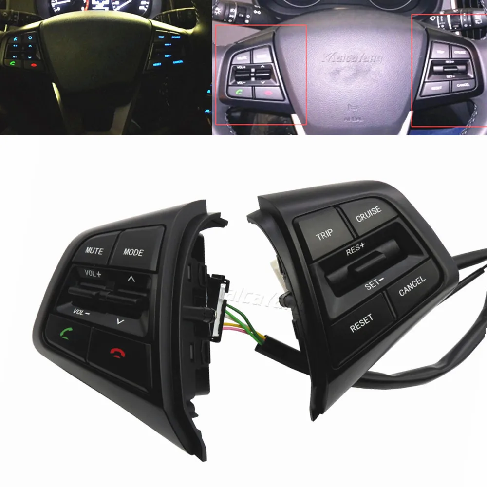 Hight Quality Steering Wheel Cruise Control Buttons Remote Control Volume Button For Hyundai Creta Ix25 1.6L 2.0L 96700-C9000
Hight Quality Steering Wheel Cruise Control Buttons Remote Control Volume Button For Hyundai Creta Ix25 1.6L 2.0L 96700-C9000