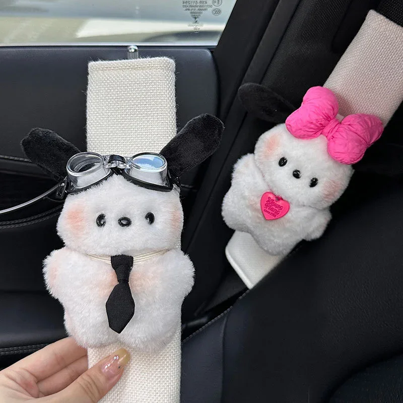 Sanrio Pochacco Cute Car Seat Belt Cover Kawaii Puppy Auto Seat Belt Shoulder Pad Decoration Couple Car Interior Accessories
Sanrio Pochacco Cute Car Seat Belt Cover Kawaii Puppy Auto Seat Belt Shoulder Pad Decoration Couple Car Interior Accessories