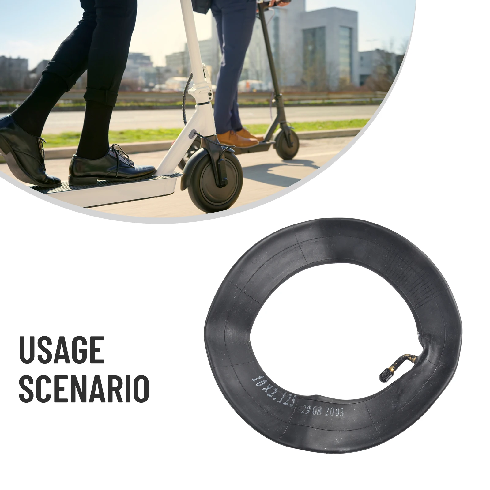 10 Inch 10x2.125 Inner Tube 10x2.50 For Segway F20/F25/F30/F40 Electric Scooter Camera 10x2.50 Inner Tire Inner Tube
10 Inch 10x2.125 Inner Tube 10x2.50 For Segway F20/F25/F30/F40 Electric Scooter Camera 10x2.50 Inner Tire Inner Tube