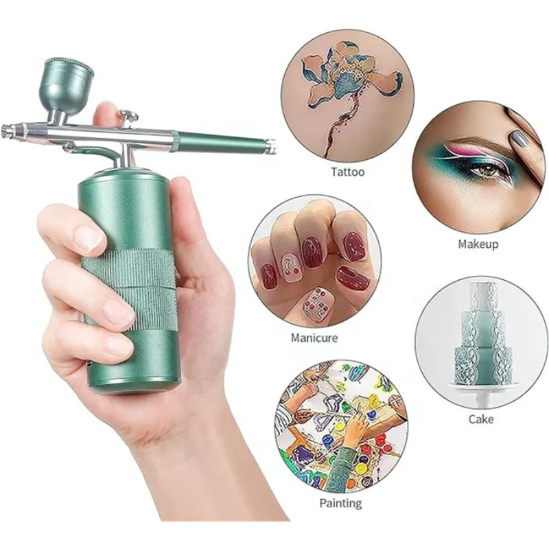 Oxygen Injector Mini Air Compressor Kit Air-Brush Paint Spray Gun Airbrush For Nail Art Tattoo Craft Cake Nano Fog Mist Sprayer
Oxygen Injector Mini Air Compressor Kit Air-Brush Paint Spray Gun Airbrush For Nail Art Tattoo Craft Cake Nano Fog Mist Sprayer