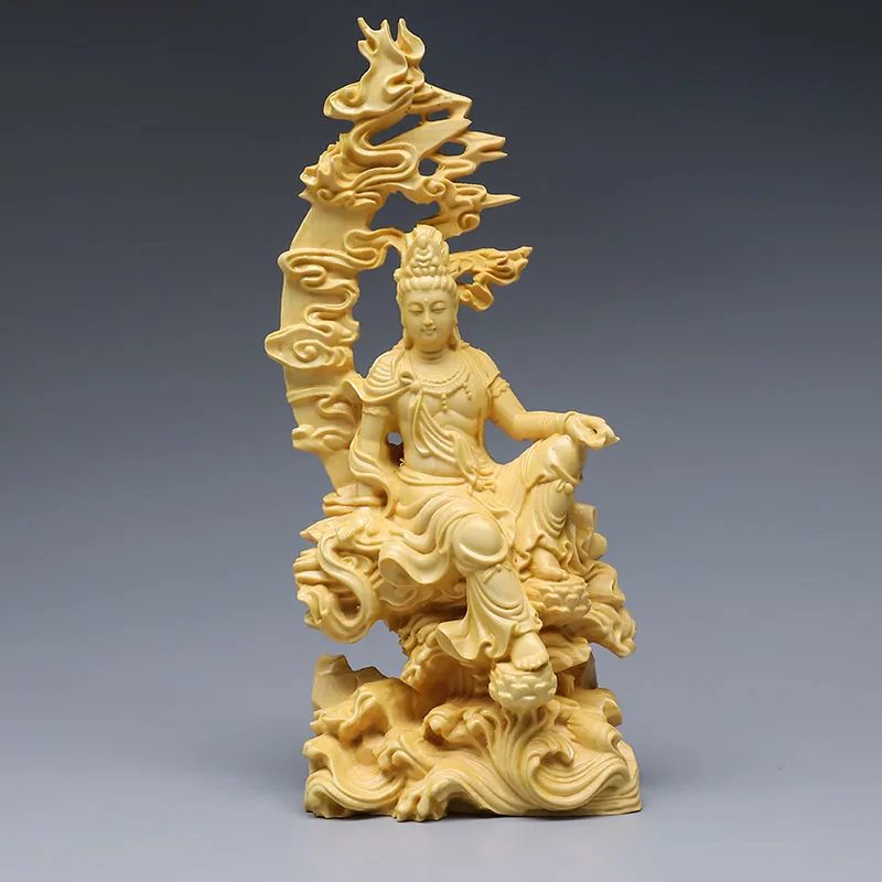 7inch Boxwood Ornaments Mercy Guanyin Buddha Statue Chinese Home Decor Wall Sculpture Car Accessories Solid Wood Kuan Yin
7inch Boxwood Ornaments Mercy Guanyin Buddha Statue Chinese Home Decor Wall Sculpture Car Accessories Solid Wood Kuan Yin