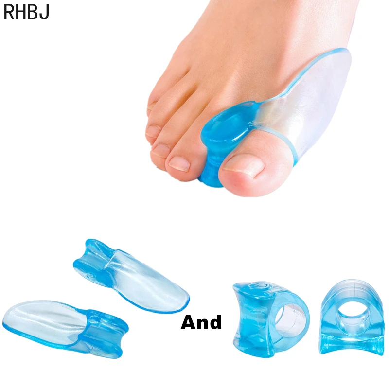 Silicone New 2/4pcs Big Toe Separator Bone Corrector Straightener Gel Foot Fingers Protector Bunion Adjuster Feet Massager
Silicone New 2/4pcs Big Toe Separator Bone Corrector Straightener Gel Foot Fingers Protector Bunion Adjuster Feet Massager