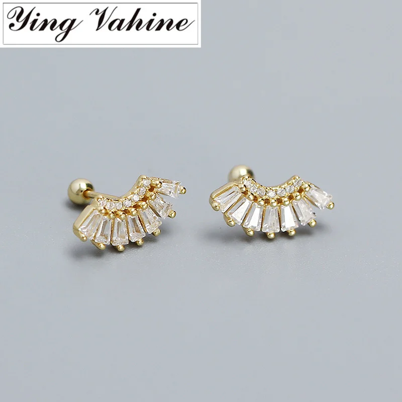 ying Vahine 925 Sterling Silver Jewelry Chinese Ethnic Style Fan Shaped Stud Earrings for Women
ying Vahine 925 Sterling Silver Jewelry Chinese Ethnic Style Fan Shaped Stud Earrings for Women
