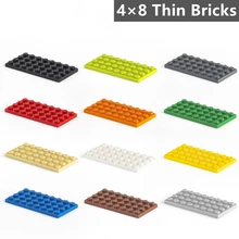 20 Pcs/Lot Building Blocks 4×8 Dots Compatible 3035 Thin Part Plate Bricks Figures City DIY Kids Creative Assembly Toys Gifts
20 Pcs/Lot Building Blocks 4×8 Dots Compatible 3035 Thin Part Plate Bricks Figures City DIY Kids Creative Assembly Toys Gifts