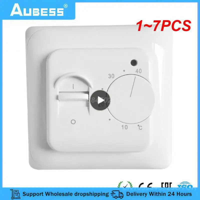 1~7PCS Electric Floor Heating Room Thermostat Manual Warm Floor Cable Use Termostat 220V 16A Temperature Controller Instrument
1~7PCS Electric Floor Heating Room Thermostat Manual Warm Floor Cable Use Termostat 220V 16A Temperature Controller Instrument
