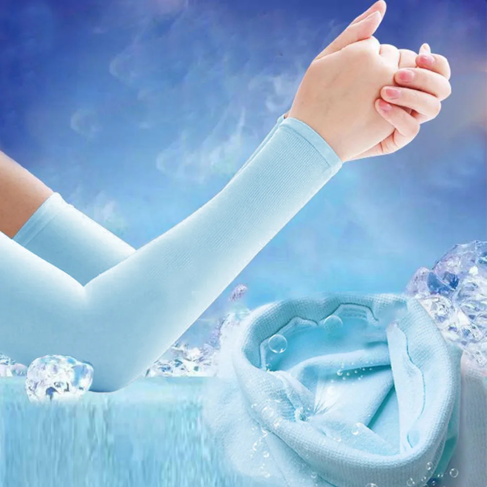 Women Outdoor Ice Silk Sunscreen Sleeve Sun Protection Outdoor Sport Cycling Running Cover Cuff Knitted Unisex Arm Sleeve Cover
Women Outdoor Ice Silk Sunscreen Sleeve Sun Protection Outdoor Sport Cycling Running Cover Cuff Knitted Unisex Arm Sleeve Cover