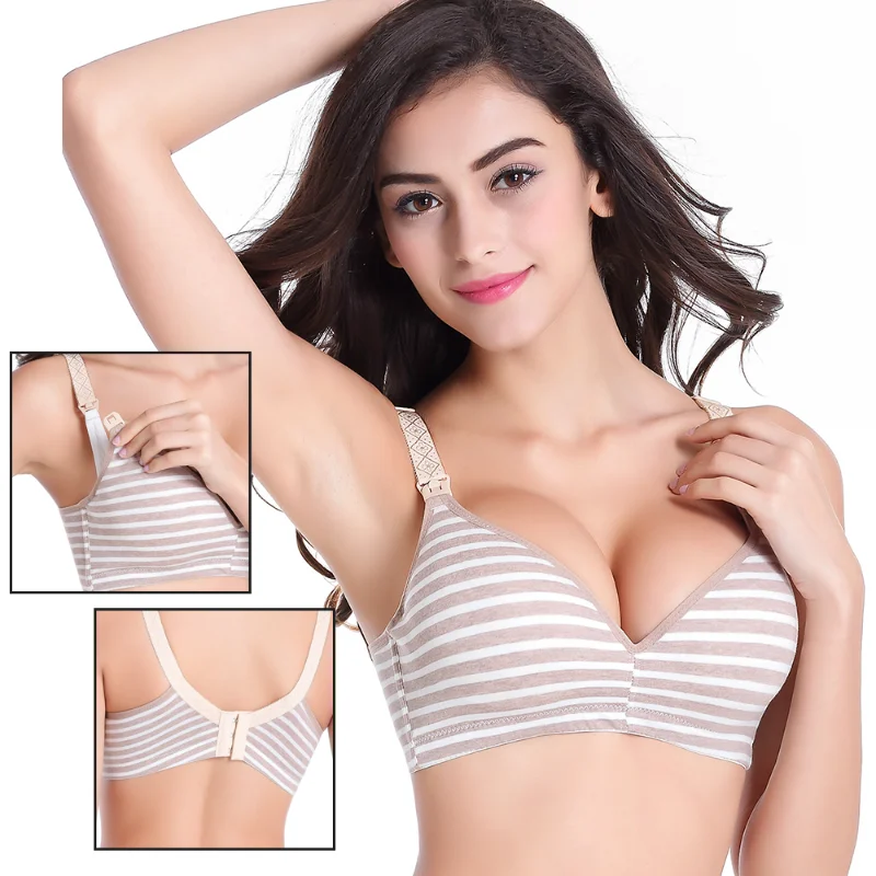 Breastfeeding Cotton Maternity Nursing Bra Sleep Bra for Feeding Mothers Safety Nursing Pregnant Women Open Buckle Underwear
Breastfeeding Cotton Maternity Nursing Bra Sleep Bra for Feeding Mothers Safety Nursing Pregnant Women Open Buckle Underwear
