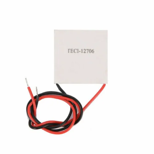 TEC1-12706 Thermoelectric Cooler Cooling Peltier Plate Module 12V 60W 40x40x 3.75mm Cooling Peltier DIY Electronics
TEC1-12706 Thermoelectric Cooler Cooling Peltier Plate Module 12V 60W 40x40x 3.75mm Cooling Peltier DIY Electronics