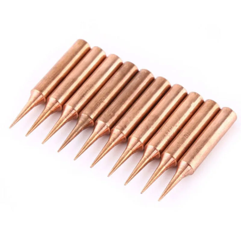 Replacement Accessories Soldering Iron Tips Tools Kit Spare Parts Station Tool For hakko Attachment 10pcs Copper
Replacement Accessories Soldering Iron Tips Tools Kit Spare Parts Station Tool For hakko Attachment 10pcs Copper