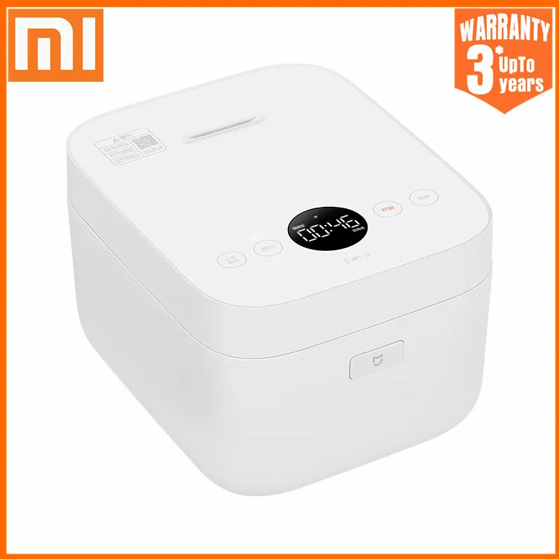Умная электрическая рисоварка Xiaomi Mijia IH 3L, литой антипригарный нагреватель из сплава, дистанционное управление через приложение, домашняя рисоварка на 3-5 человек
Умная электрическая рисоварка Xiaomi Mijia IH 3L, литой антипригарный нагреватель из сплава, дистанционное управление через приложение, домашняя рисоварка на 3-5 человек