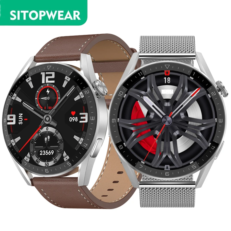 SitopWear NFC Smart Watch 2022 New Men Business Smartwatch GPS Moverment Track Bluetooth Call Wireless Charging Fitness Bracelet |