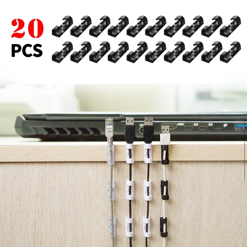 20pcs Finisher Wire Clamp Wire Organizer Cable Clip Buckle Clips Ties Fixer Fastener Holder Data Telephone Line Usb Winder
20pcs Finisher Wire Clamp Wire Organizer Cable Clip Buckle Clips Ties Fixer Fastener Holder Data Telephone Line Usb Winder