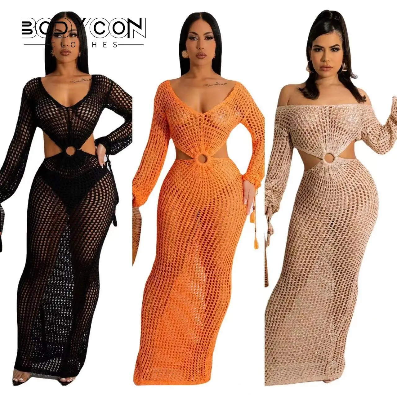 BODYCON Colorful Hand Crochet Two Piece Set Summer Dress Women Knitted Outfits Lace Up Bra Tassel Maxi Skirt Beach Cover
BODYCON Colorful Hand Crochet Two Piece Set Summer Dress Women Knitted Outfits Lace Up Bra Tassel Maxi Skirt Beach Cover