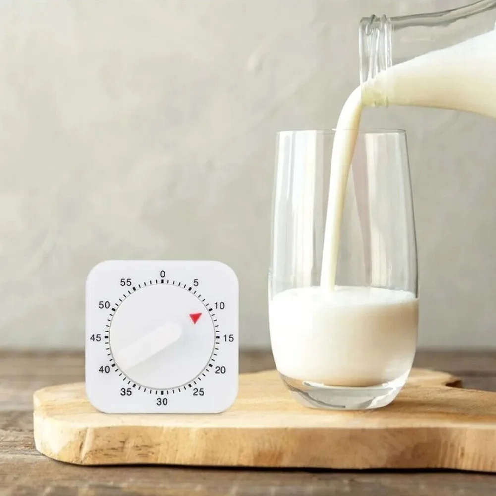 1 Hour 60 Minutes Kitchen Timer Cooking Timer Count Square Cooking Up Alarm Sleep Temporizador Clock Mechanical Stopwatch Alarm
1 Hour 60 Minutes Kitchen Timer Cooking Timer Count Square Cooking Up Alarm Sleep Temporizador Clock Mechanical Stopwatch Alarm