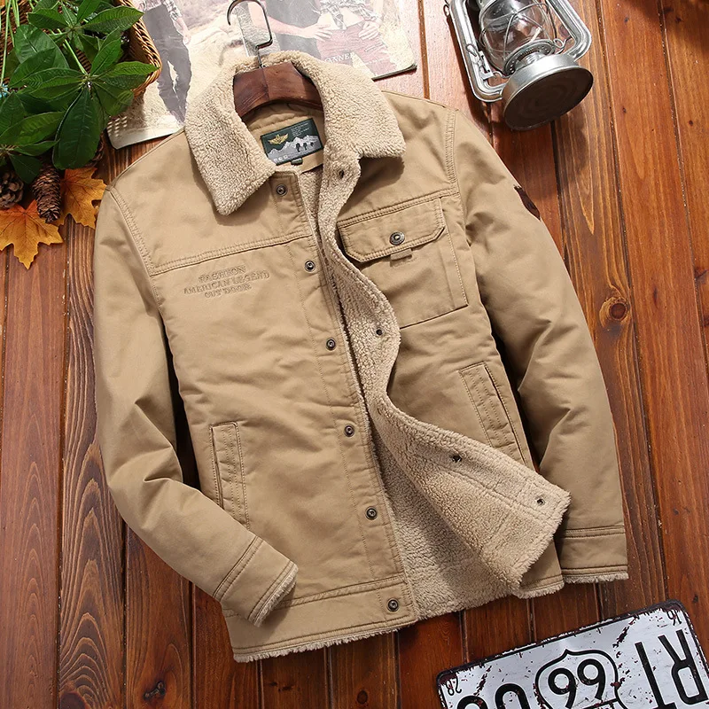 Thick Warm Male Parkas Military Mens Winter Jackets Fur collar Coats Outerwear Clothing fleece Bomber Jacket Men's Windbreaker
Thick Warm Male Parkas Military Mens Winter Jackets Fur collar Coats Outerwear Clothing fleece Bomber Jacket Men's Windbreaker