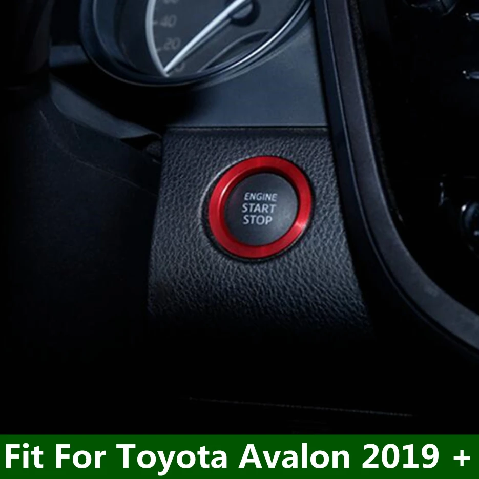 Start Stop Engine Push Button Key Ring Decoration Cover Trim For Toyota Avalon 2019 - 2023 Red / Blue Car Interior Accessories
Start Stop Engine Push Button Key Ring Decoration Cover Trim For Toyota Avalon 2019 - 2023 Red / Blue Car Interior Accessories