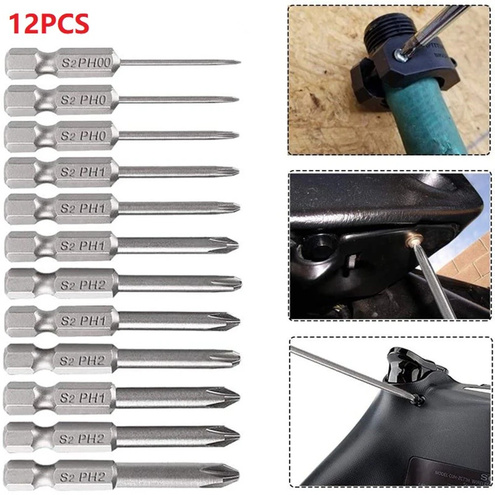 Magnetic Bits Screwdriver Bit For Electric/hand Screwdrivers 6.35mm / 1/4 In. Hex 1/4 Inch 12Pcs 50mm Hex Shank Set
Magnetic Bits Screwdriver Bit For Electric/hand Screwdrivers 6.35mm / 1/4 In. Hex 1/4 Inch 12Pcs 50mm Hex Shank Set