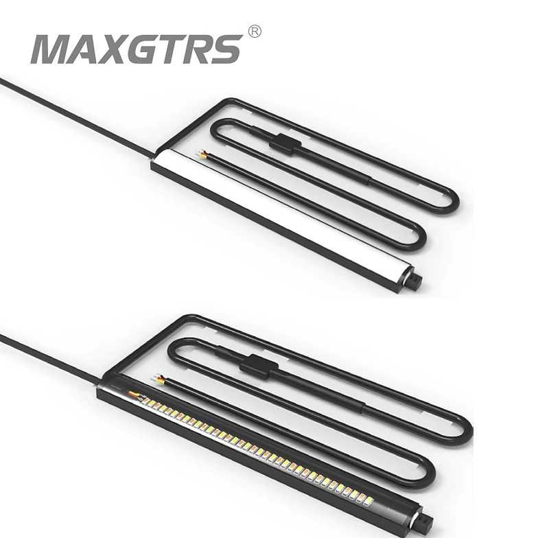 Universal Wrap Around Mount Amber Yellow LED Turn Signal Light Strips For Motorcycle Fork or ATV UTV Rollbar Turn Signal
Universal Wrap Around Mount Amber Yellow LED Turn Signal Light Strips For Motorcycle Fork or ATV UTV Rollbar Turn Signal