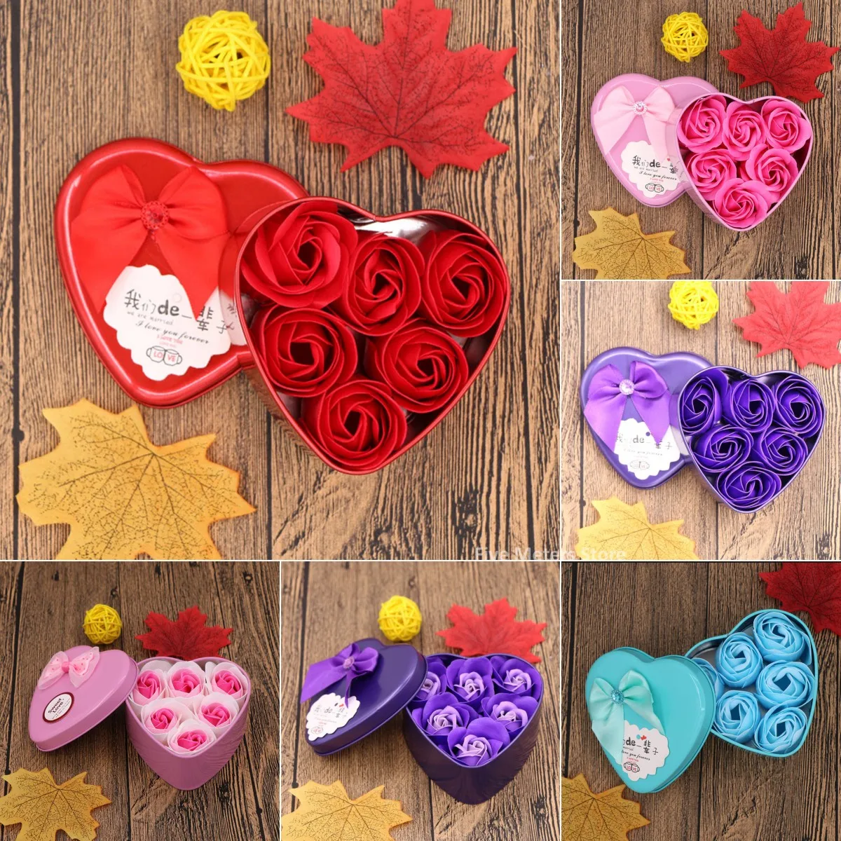 6Pcs Soap Flowers Gift Box Rose Scented Artificial Flower Bath Body Valentine'S Day Gift Wedding Party Souvenir Home Decoration
6Pcs Soap Flowers Gift Box Rose Scented Artificial Flower Bath Body Valentine'S Day Gift Wedding Party Souvenir Home Decoration