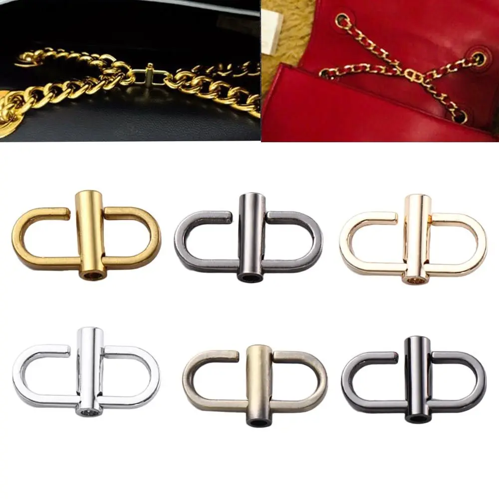 6 Colors Bag Parts Hardware Accessories Strap Adjustment Buckle Replacement Buckle Chain Length Adjustment Metal Buckle Clip
6 Colors Bag Parts Hardware Accessories Strap Adjustment Buckle Replacement Buckle Chain Length Adjustment Metal Buckle Clip