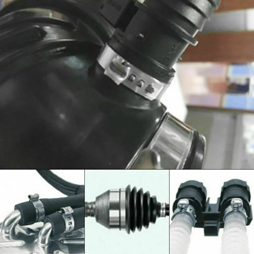 24Pcs Stainless Steel Axle CV Joint Boot Crimp Clamp Kit Universal Adjustable Driveshaft Axle CV Joint Clip 25-50mm 50-120mm
24Pcs Stainless Steel Axle CV Joint Boot Crimp Clamp Kit Universal Adjustable Driveshaft Axle CV Joint Clip 25-50mm 50-120mm