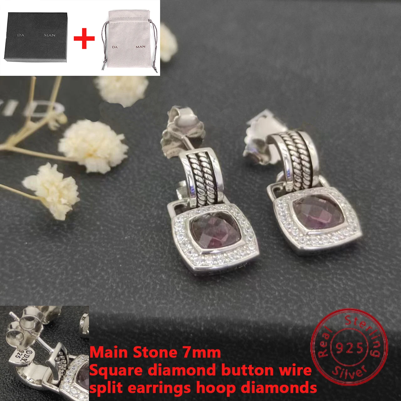 2024 новые стильные серебряные серьги 925 пробы, идеальные женские сувениры с драгоценными камнями
2024 новые стильные серебряные серьги 925 пробы, идеальные женские сувениры с драгоценными камнями