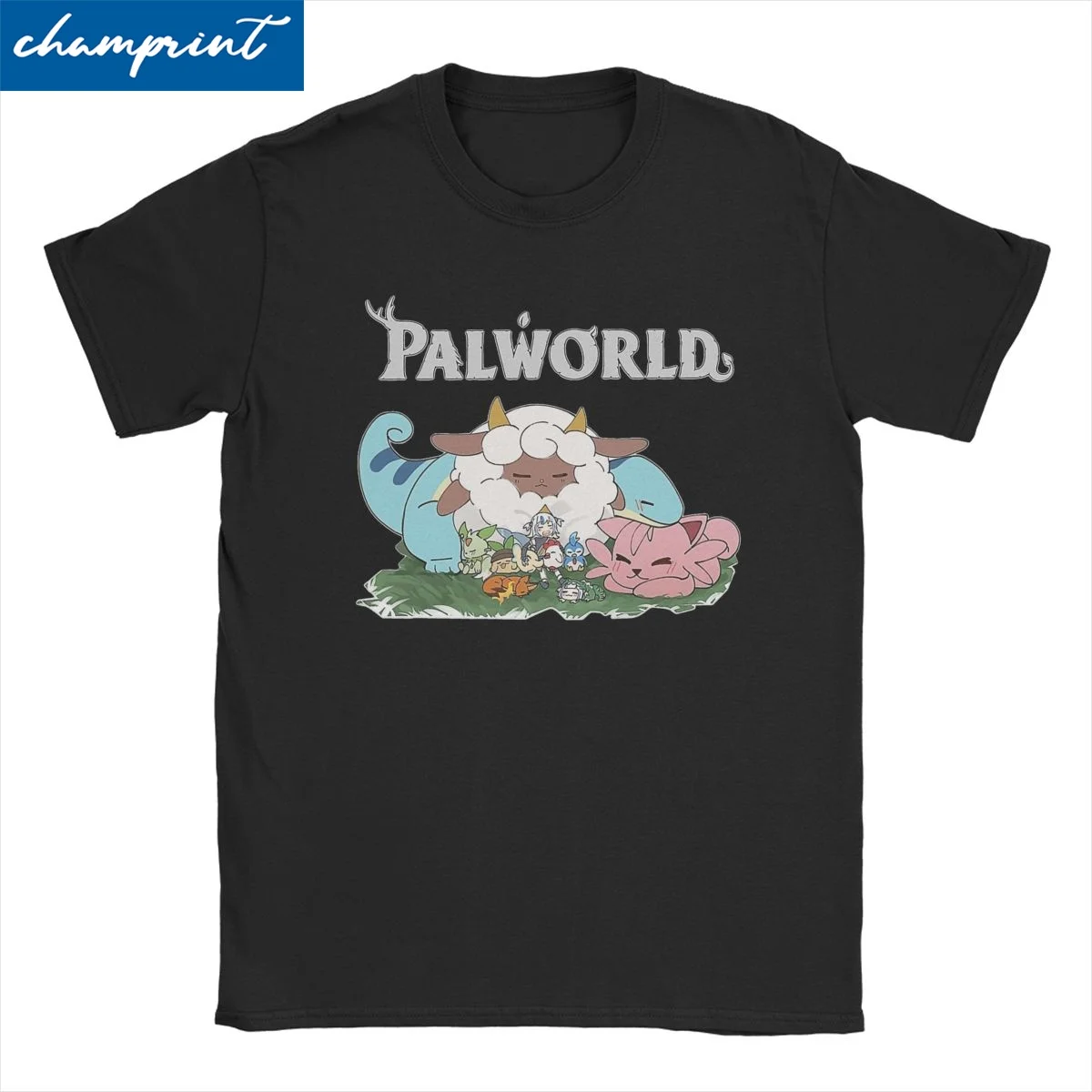 Cool Palworld Pals Hot Game T-Shirt Men Women's Crew Neck Cotton T Shirts Palworld Short Sleeve Tees Graphic Printed Clothes
Cool Palworld Pals Hot Game T-Shirt Men Women's Crew Neck Cotton T Shirts Palworld Short Sleeve Tees Graphic Printed Clothes
