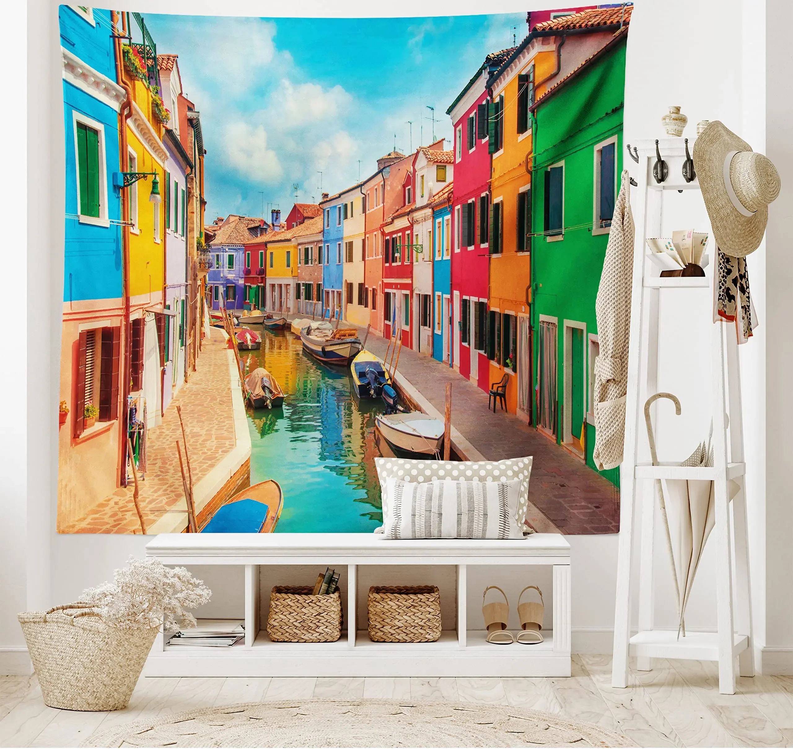 Water Venice Tapestry,Grand Canal and Famous Italian Architecture City Tapestry,Wall Hanging for Bedroom Living Room Dorm Decor
Water Venice Tapestry,Grand Canal and Famous Italian Architecture City Tapestry,Wall Hanging for Bedroom Living Room Dorm Decor