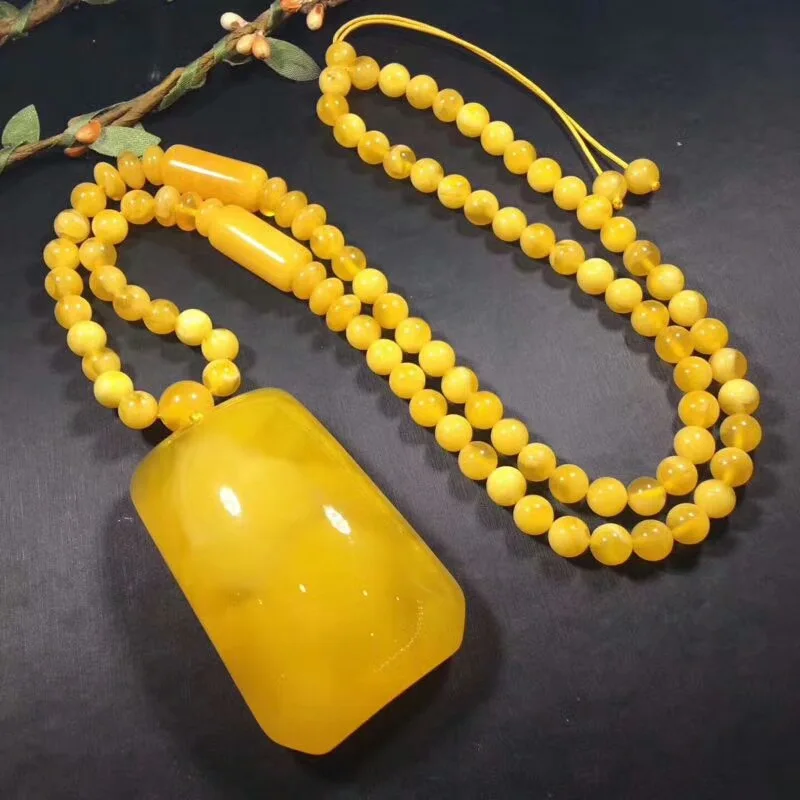 Natural Baltic Amber Pendant Necklace Women Sweater Chain Real Beeswax Rectangular Pendants Fashion Charm Jewellery Lucky Amulet
Natural Baltic Amber Pendant Necklace Women Sweater Chain Real Beeswax Rectangular Pendants Fashion Charm Jewellery Lucky Amulet