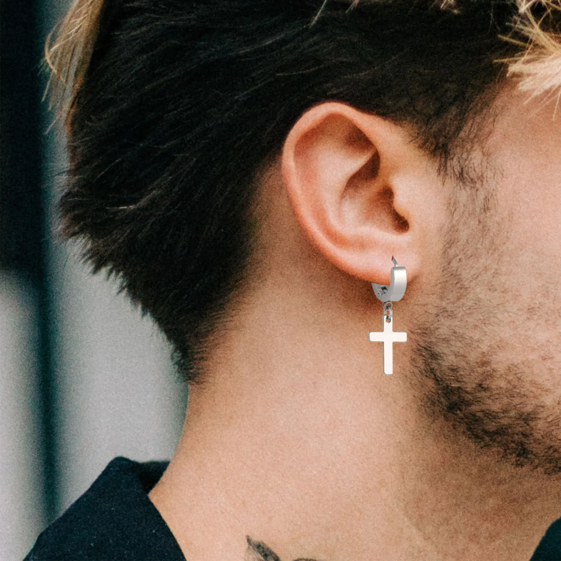 PickyanDco Fashion Stainless Steel Cross Earrings For Women Men Luxury Jewelry Family Member Friendship Birthday Party Gifts
PickyanDco Fashion Stainless Steel Cross Earrings For Women Men Luxury Jewelry Family Member Friendship Birthday Party Gifts