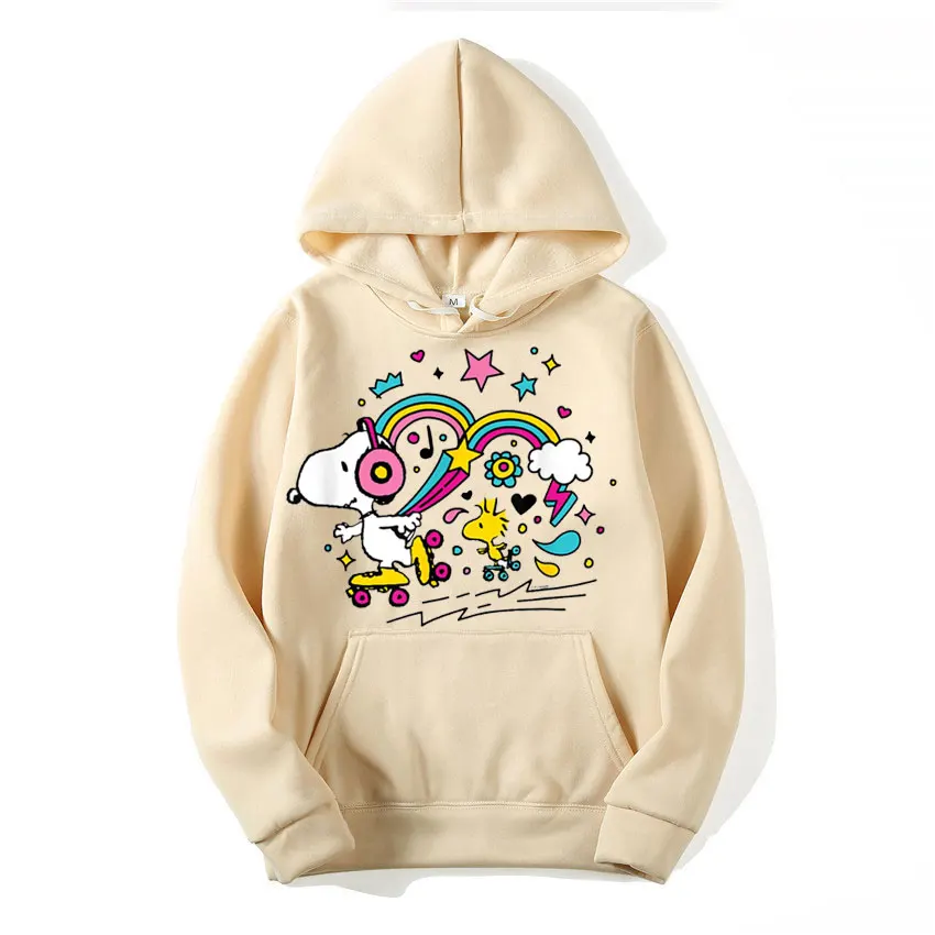 Peanuts - Snoopy Woodstock Hoodie Cartoon Fashion Couple Oversized Sweatshirt Tops Spring Autumn Pullover
Peanuts - Snoopy Woodstock Hoodie Cartoon Fashion Couple Oversized Sweatshirt Tops Spring Autumn Pullover