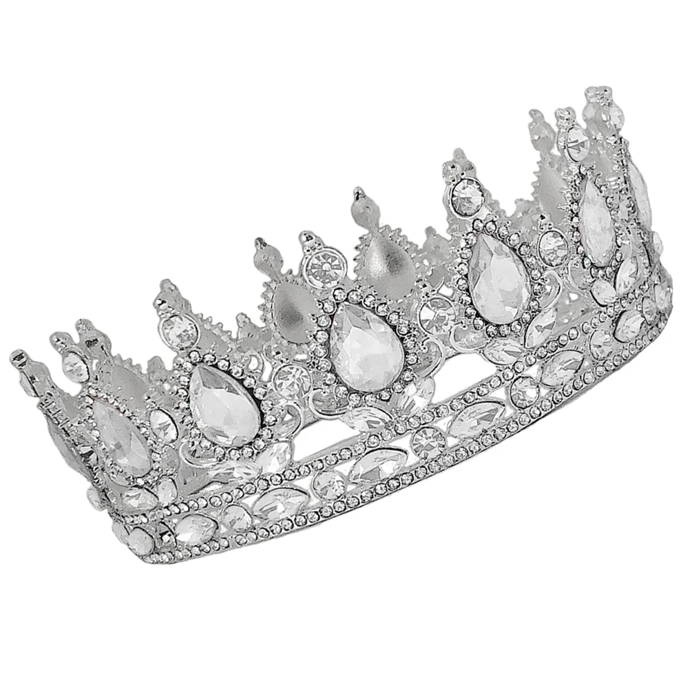 Женская элегантная свадебная тиара, свадебная тиара, головной убор для невесты, свадьбы, выпускного, дня рождения, повязка на голову (серебристо-белый)
Женская элегантная свадебная тиара, свадебная тиара, головной убор для невесты, свадьбы, выпускного, дня рождения, повязка на голову (серебристо-белый)