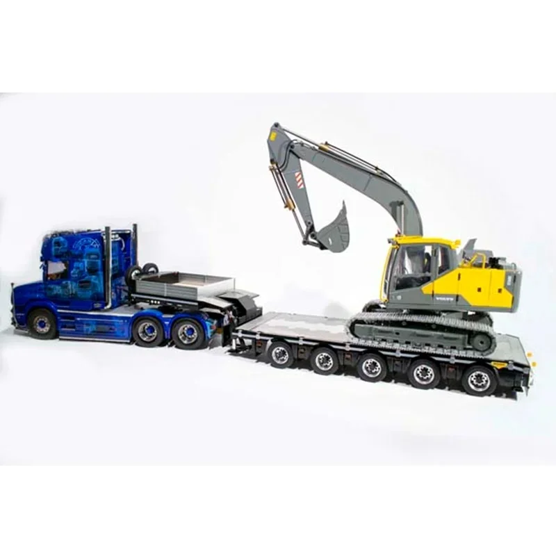 Fury Bear Broshuis Trailer 5+2 By Nooxion Holland 1:14 Scale 2+5 axle Heavy Goods Special Trailer For Tamiya Lesu For Scania
Fury Bear Broshuis Trailer 5+2 By Nooxion Holland 1:14 Scale 2+5 axle Heavy Goods Special Trailer For Tamiya Lesu For Scania