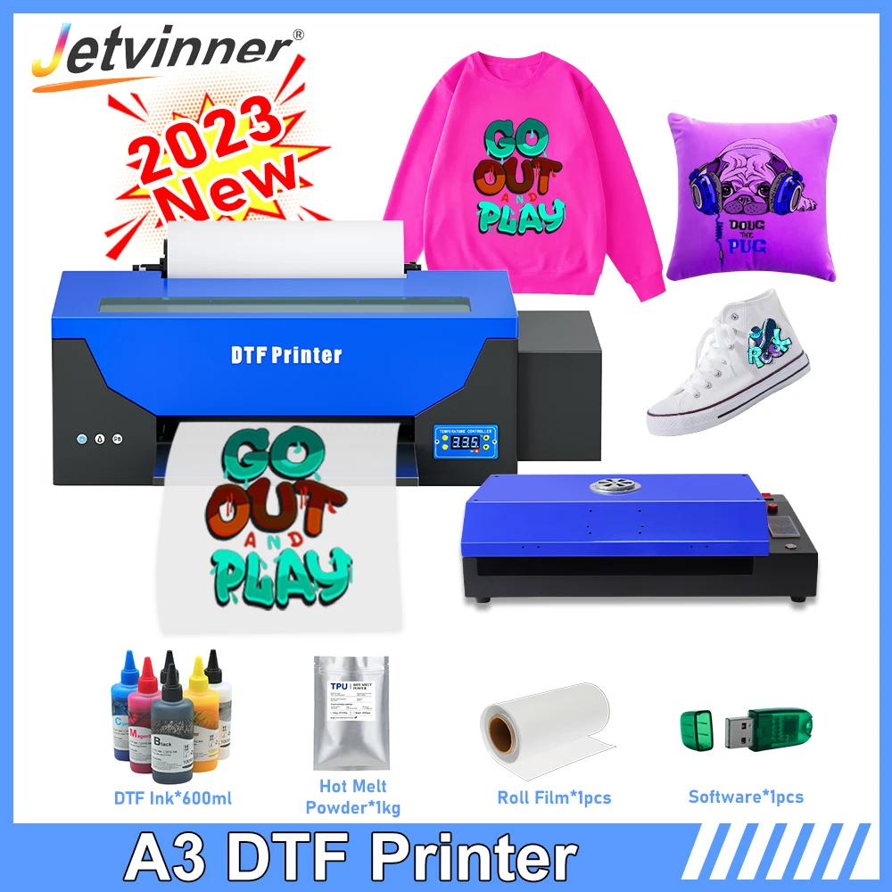 DTF Printer A3 R1390 DTF Transfer Printer Machine with Roll Feeder Direct to Film Print preheating A3 DTF Printer For all Fabric
DTF Printer A3 R1390 DTF Transfer Printer Machine with Roll Feeder Direct to Film Print preheating A3 DTF Printer For all Fabric