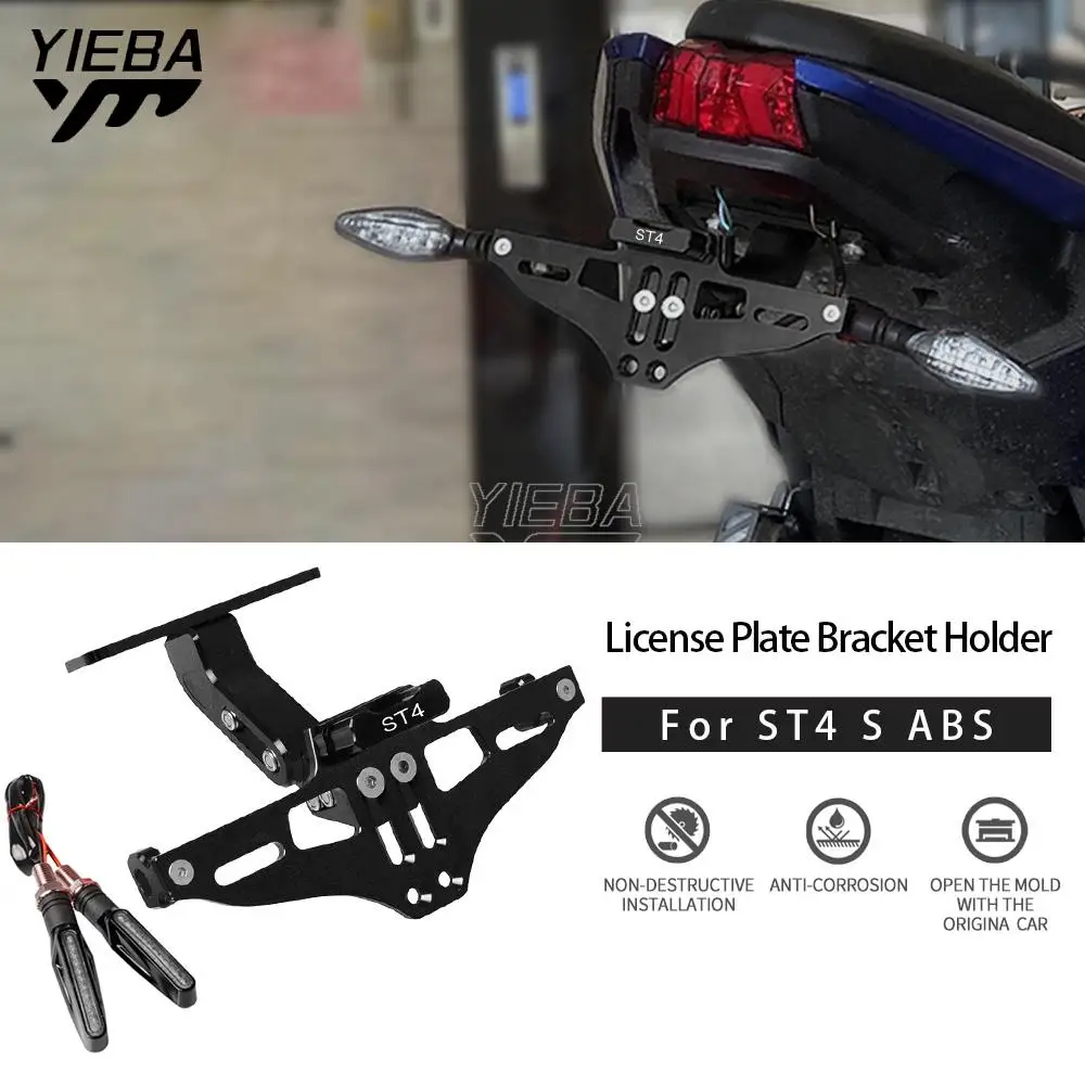 Turn Signal Light Bracket With LED Light Adjustable Motorcycle License Number Plate Holder Frame FOR DUCATI ST4 S ABS 1999-2006
Turn Signal Light Bracket With LED Light Adjustable Motorcycle License Number Plate Holder Frame FOR DUCATI ST4 S ABS 1999-2006