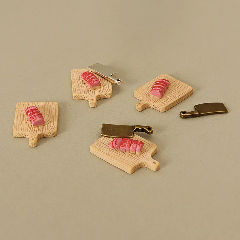 1/12 Dollhouse Cutting Meat Board Kitchen Knife Set Dollhouse Miniature Kitchen Decoration Dolls House Home Accessories
1/12 Dollhouse Cutting Meat Board Kitchen Knife Set Dollhouse Miniature Kitchen Decoration Dolls House Home Accessories