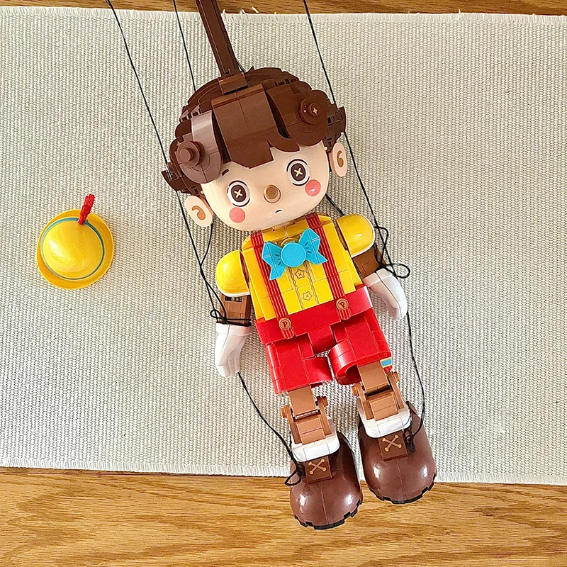 Creative Expert Long Nose Doll Puppet Building Blocks Set Classic Fairy Tale Joint Movement Marionette Brick Puzzle Toys Gifts Creative Expert Long Nose Doll Puppet Building Blocks Set Classic Fairy Tale Joint Movement Marionette Brick Puzzle Toys Gifts