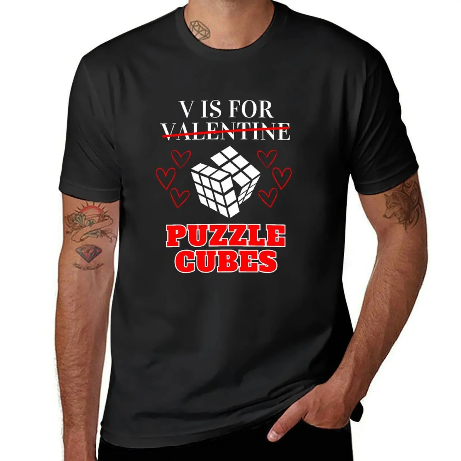 V is for puzzle cubes funny valentine s day gamer boy men gift T-Shirt tees mens plain t shirts
V is for puzzle cubes funny valentine s day gamer boy men gift T-Shirt tees mens plain t shirts