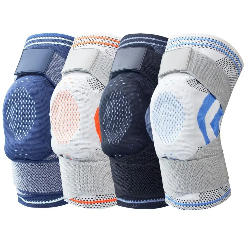 

Compression Knee Pads Running Support Warm Breathable Knee Brace Cold-Proof Elasticity Knitted Knee Protectors Riding